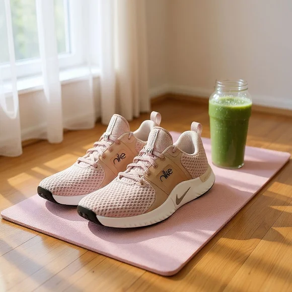 Nike Renew In-Season TR 10 Training Shoes Mauve Rose Sneakers Women’s Size 12 - Picture 8 of 17